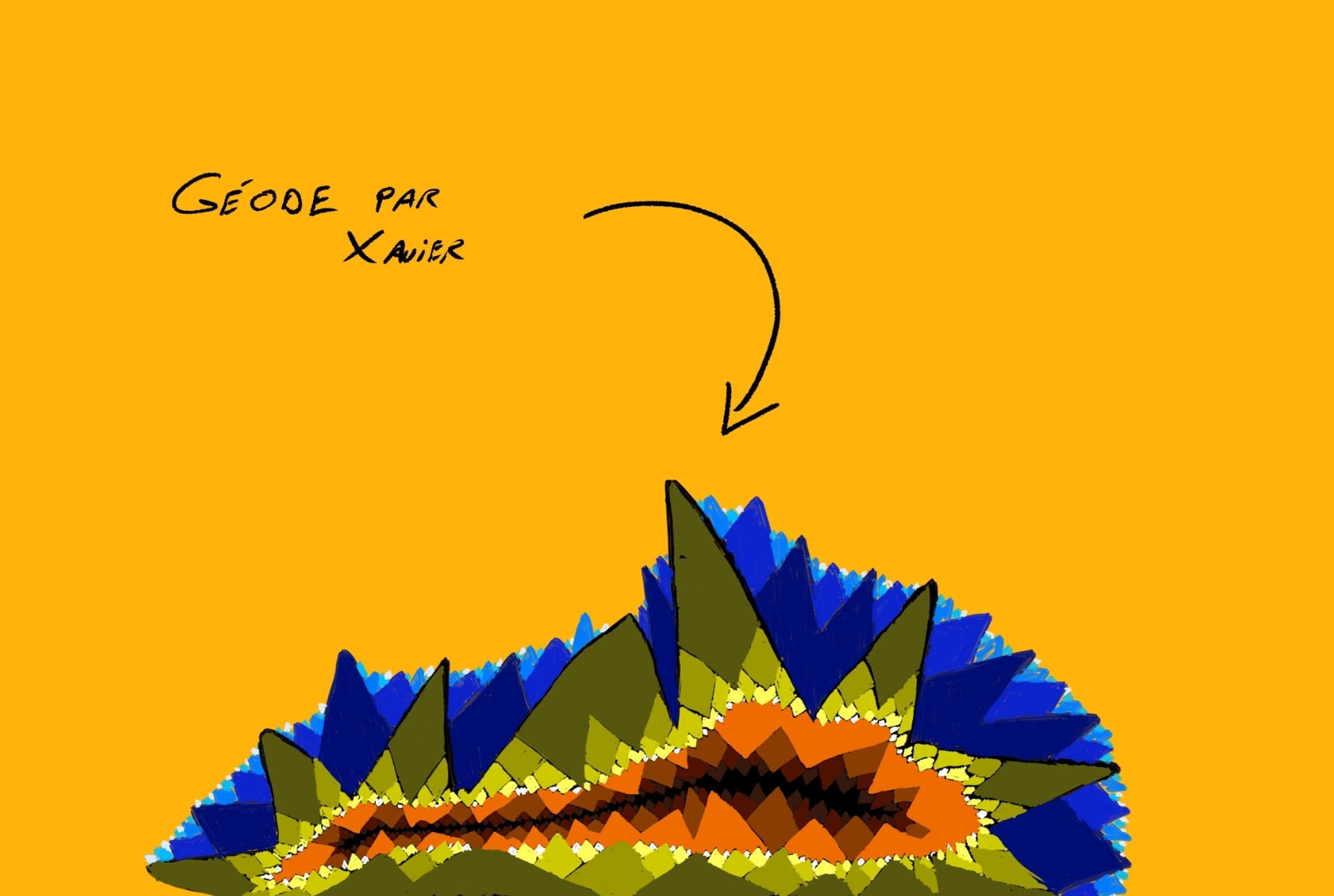 Géode par itération